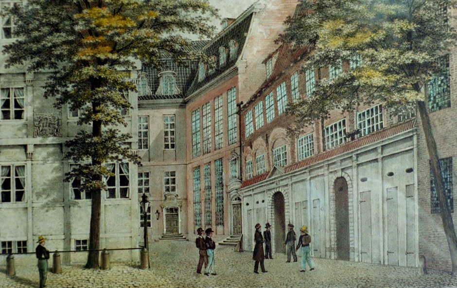 Johanneum, Gymnasium und Stadtbibliothek im St. Johannis-Kloster in Hamburg
